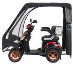 JH500 4-Wheel Electric Mobility Scooter with Canopy
