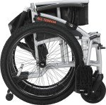 MobiQuip Lightweight All-Terrain Folding Wheelchair