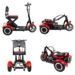 Lupin Easy-Fold Mobility Scooter for Adults