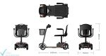 Angel Mobility 4mph Foldable Portable Travel Scooter