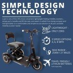 Lupin Easy-Fold Mobility Scooter for Adults
