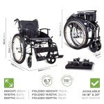 Voyager Folding Outdoor All Terrain Wheelchair - 18”