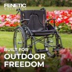 Voyager Folding Outdoor All Terrain Wheelchair - 18”