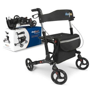 Dunimed Lightweight Foldable Rollator for Seniors