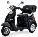 VELECO Cristal 3-Wheel Mobility Scooter - Black