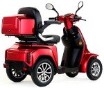 Veleco Gravis 4-Wheel Mobility Scooter - Red