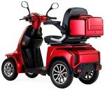 Veleco Gravis 4-Wheel Mobility Scooter - Red