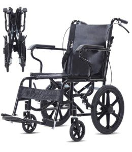 NOMIGO Lightweight Folding Travel Wheelchair for Seniors