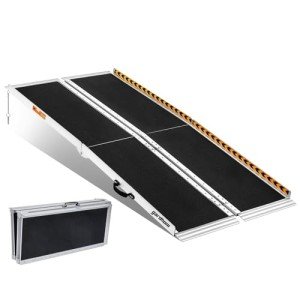 5FT Portable Aluminum Wheelchair Ramp for Home