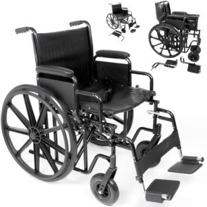 U-GO Atlas Heavy-Duty Self-Propelled Wheelchair