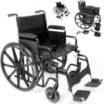 U-GO Atlas Heavy-Duty Self-Propelled Wheelchair