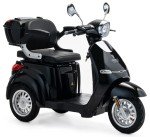 VELECO Cristal 3-Wheel Mobility Scooter - Black