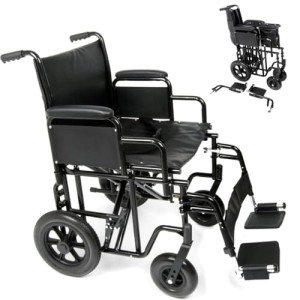 U-GO Atlas Heavy Duty Folding Wheelchair