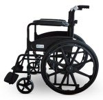 Lightweight Black Self-Propel Wheelchair with Brakes