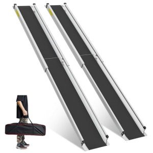 Adjustable 6ft Aluminum Wheelchair Ramps with Bag