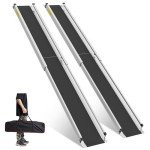 Adjustable 6ft Aluminum Wheelchair Ramps with Bag