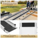 Adjustable 6ft Aluminum Wheelchair Ramps with Bag