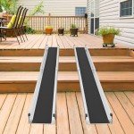 Adjustable 6ft Aluminum Wheelchair Ramps with Bag