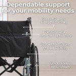 Days Escape Lite Folding Self-Propelled Wheelchair