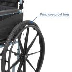Days Escape Lite Folding Self-Propelled Wheelchair