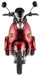 VELECO Retro 3-Wheel Electric Mobility Scooter - Red