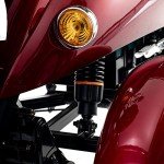 VELECO Retro 3-Wheel Electric Mobility Scooter - Red