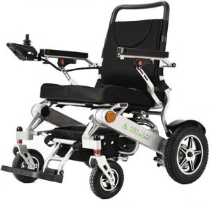 Lightweight Folding Electric Wheelchair with 2 Batteries