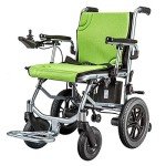 Compact Electric Wheelchair with Dual-Function Folding