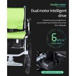 Compact Electric Wheelchair with Dual-Function Folding