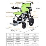 Compact Electric Wheelchair with Dual-Function Folding