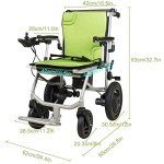 Compact Electric Wheelchair with Dual-Function Folding