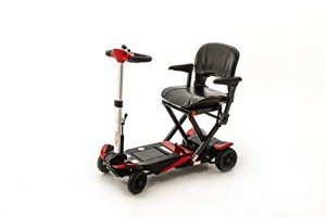 Monarch Smarti Red Folding Mobility Scooter