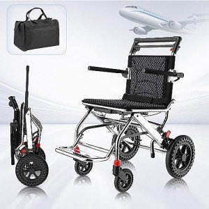 Folding Lightweight Wheelchair for Adults and Kids