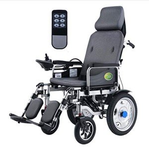 XHY Heavy Duty Foldable Electric Wheelchair with Remote