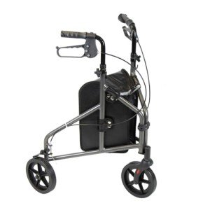 Ultra Lightweight 3 Wheel Rollator with Bag