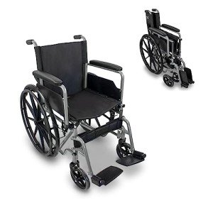 Mobiclinic® Marsella Folding Lightweight Wheelchair
