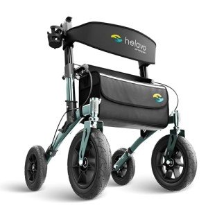 Helavo Foldable All Terrain Walker with Seat