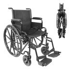 Pepe Foldable Self-Propelled Wheelchair for Adults