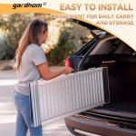 4FT Foldable Aluminum Wheelchair Ramp for Home