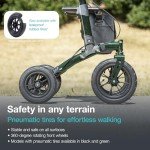 Helavo Foldable All Terrain Walker with Seat