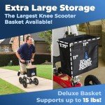 KneeRover Deluxe Universal Knee Scooter Basket
