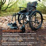 MobiQuip Lightweight All-Terrain Folding Wheelchair