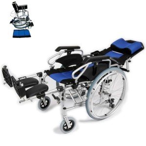 U-GO Esteem Deluxe Lightweight Folding Reclining Wheelchair