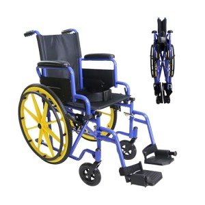 Pepe Lightweight Folding Wheelchair for Kids