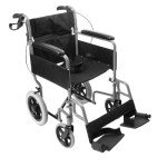 NRS Healthcare Transit-Lite Attendant-Controlled Wheelchair