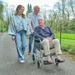 NRS Healthcare Transit-Lite Attendant-Controlled Wheelchair