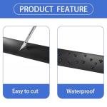 Self-Adhesive PVC Wheelchair Ramp Transition Strip