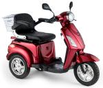 VELECO ZT15 Tricycle Mobility Scooter - Red
