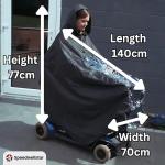 Speedwellstar Waterproof Mobility Scooter Poncho Cape