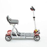 Lightweight 4-Wheel Folding Electric Mobility Scooter